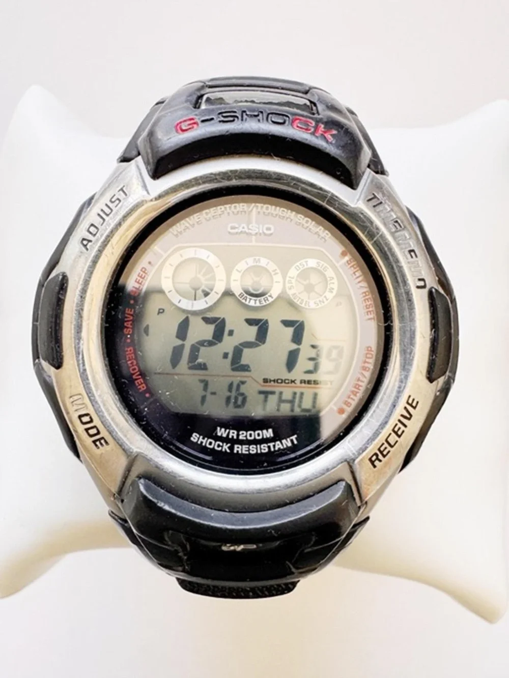 Casio G-Shock Tough Solar Wave Ceptor Digital Watch 44mm - Runs Great